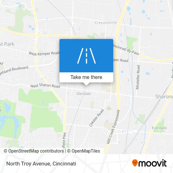 Mapa de North Troy Avenue