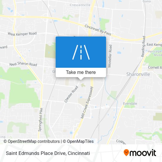 Mapa de Saint Edmunds Place Drive