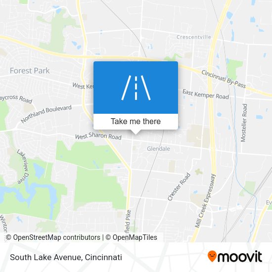 Mapa de South Lake Avenue