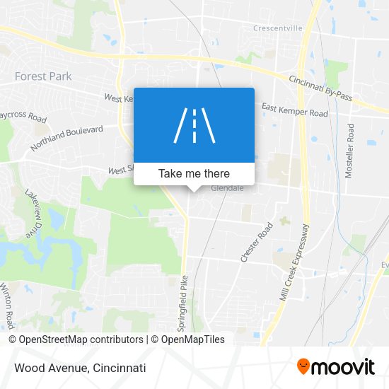 Mapa de Wood Avenue