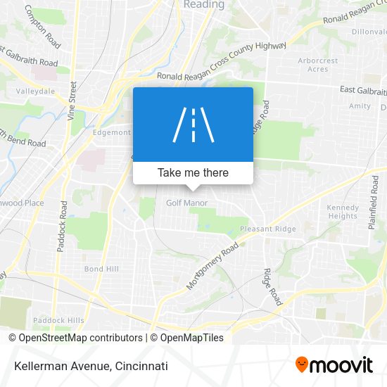 Kellerman Avenue map