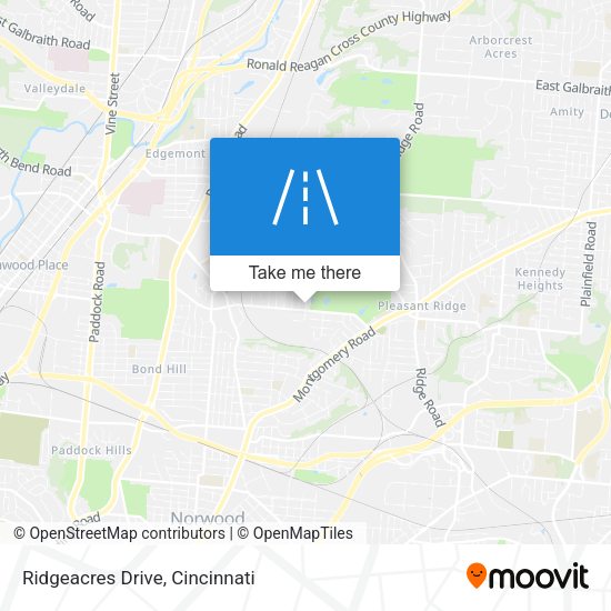 Mapa de Ridgeacres Drive