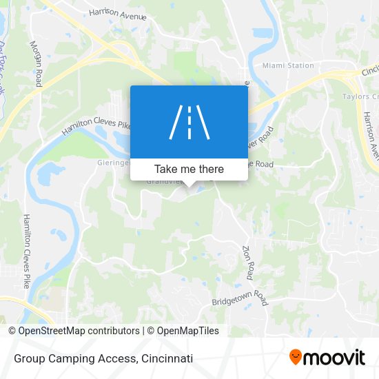 Mapa de Group Camping Access