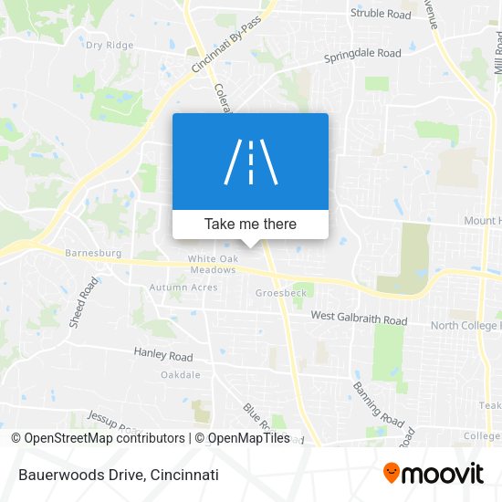 Mapa de Bauerwoods Drive