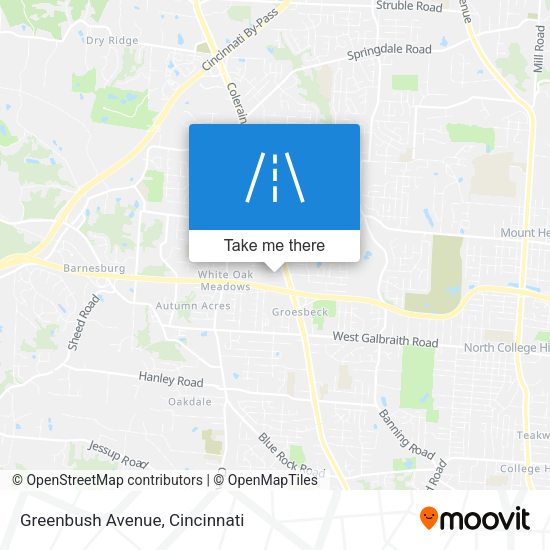 Greenbush Avenue map