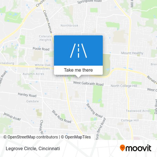Mapa de Legrove Circle