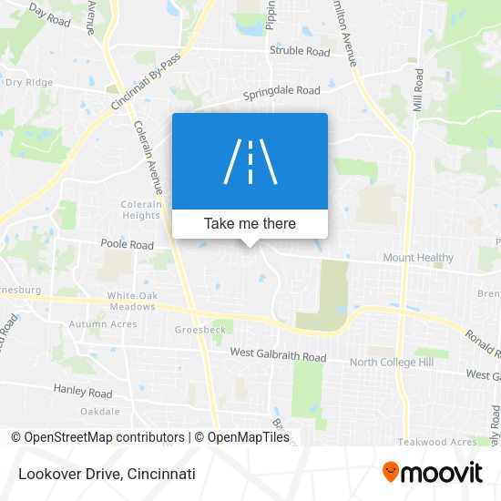 Mapa de Lookover Drive