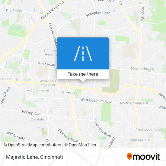 Mapa de Majestic Lane