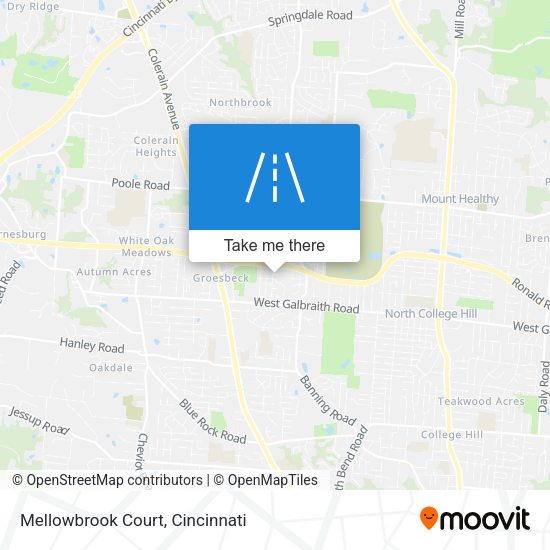 Mapa de Mellowbrook Court