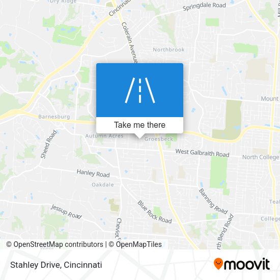 Stahley Drive map