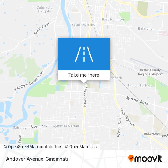 Andover Avenue map