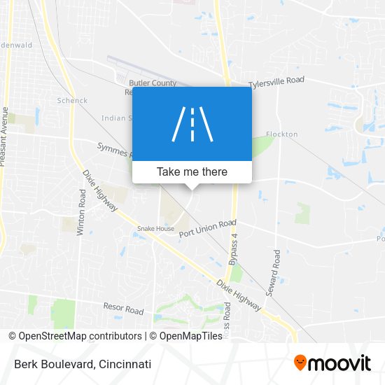 Mapa de Berk Boulevard