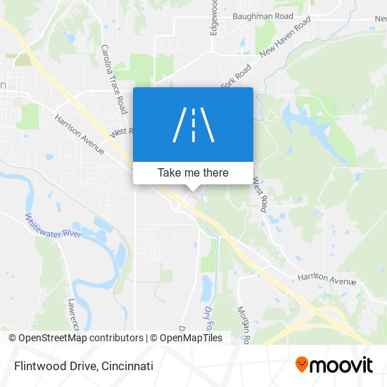 Flintwood Drive map