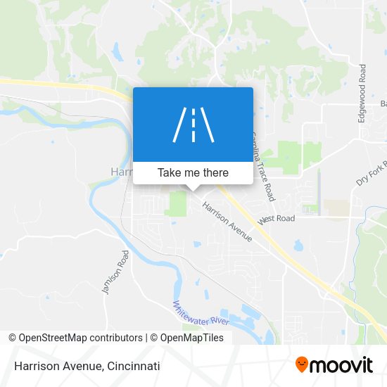 Mapa de Harrison Avenue