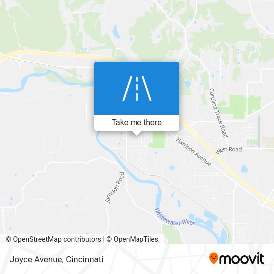 Mapa de Joyce Avenue