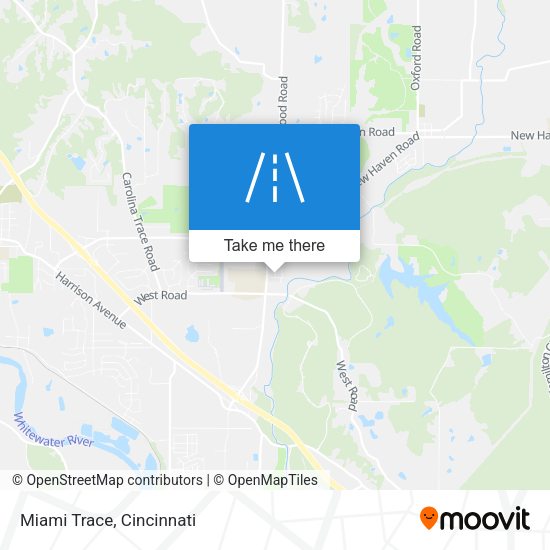 Mapa de Miami Trace