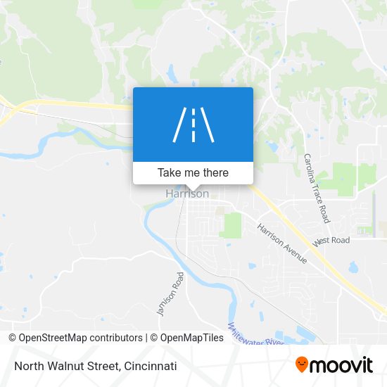 Mapa de North Walnut Street