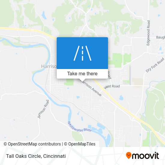Tall Oaks Circle map