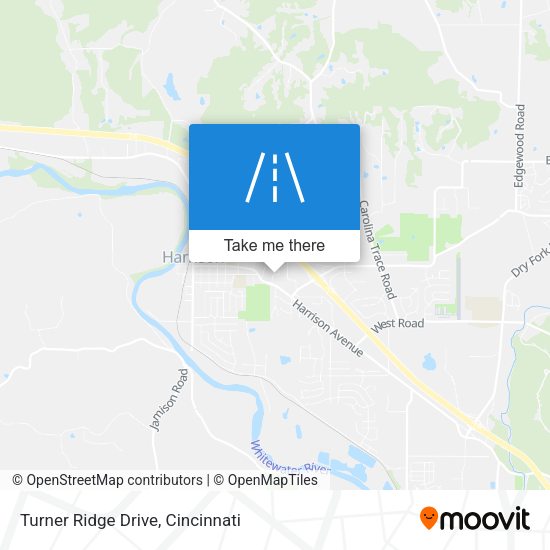 Turner Ridge Drive map