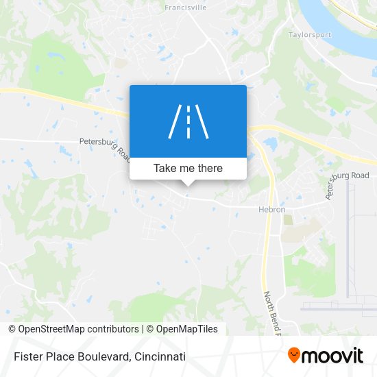 Mapa de Fister Place Boulevard