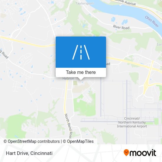 Mapa de Hart Drive