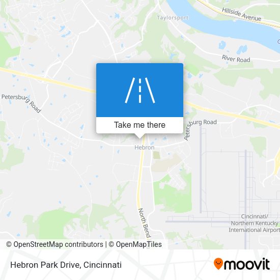 Hebron Park Drive map