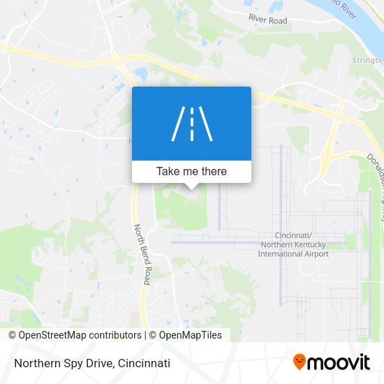 Mapa de Northern Spy Drive