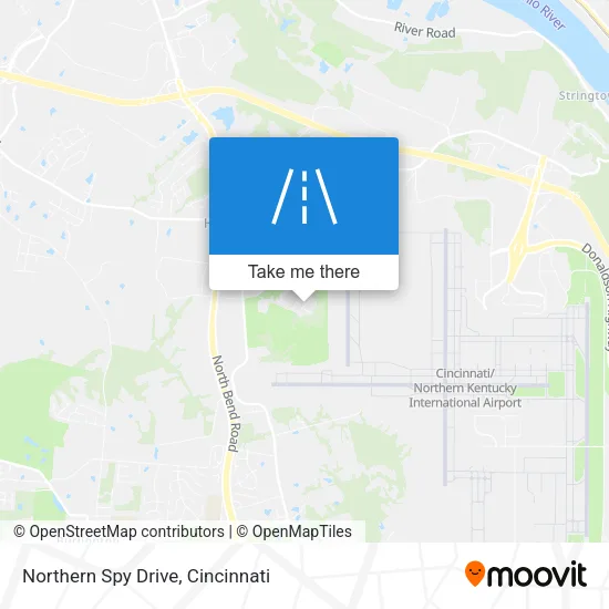 Northern Spy Drive map