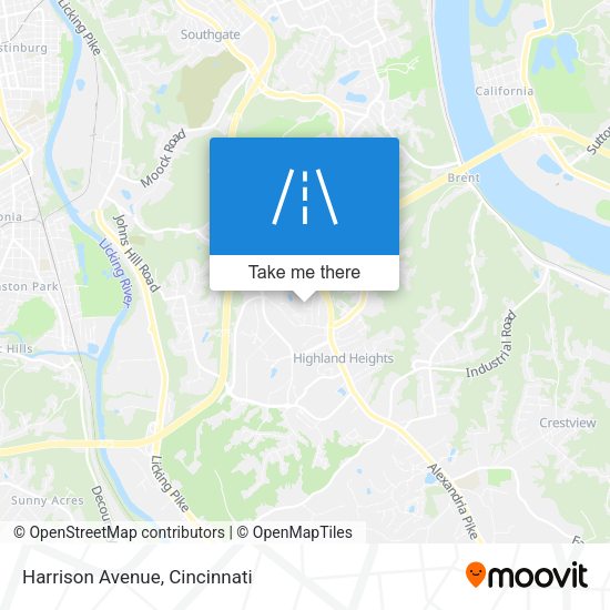 Mapa de Harrison Avenue