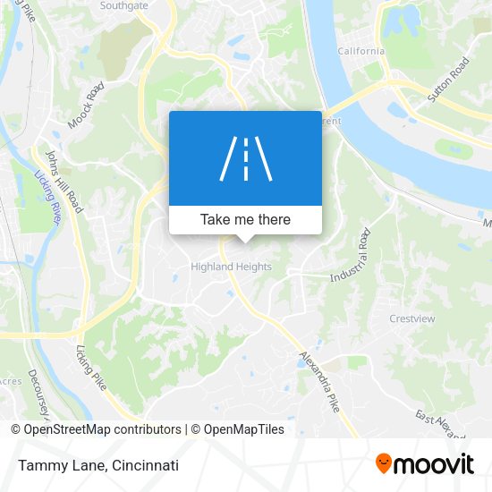 Mapa de Tammy Lane