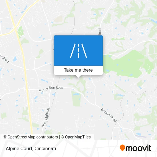 Alpine Court map