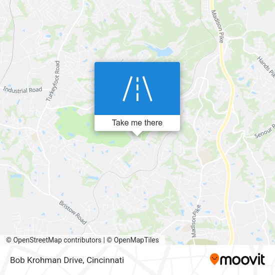 Bob Krohman Drive map