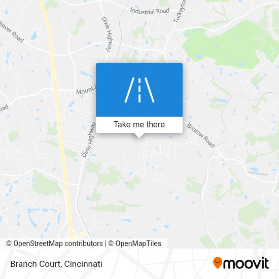 Mapa de Branch Court