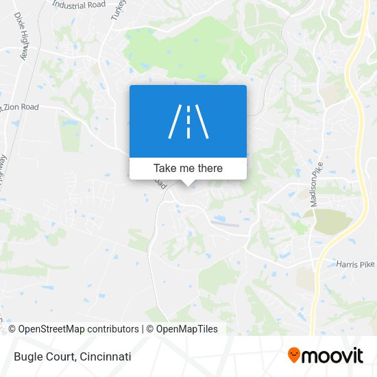 Mapa de Bugle Court