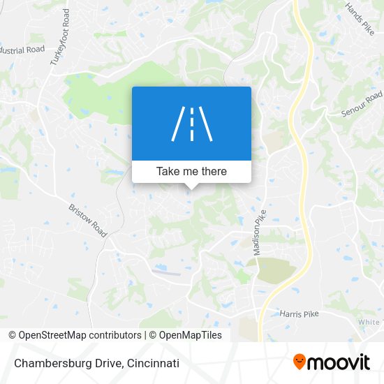 Chambersburg Drive map