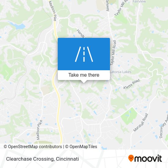 Mapa de Clearchase Crossing