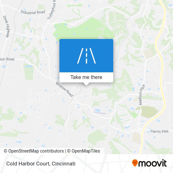 Cold Harbor Court map