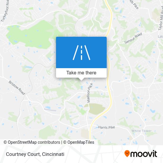 Mapa de Courtney Court