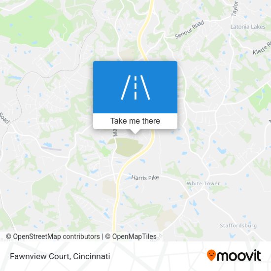 Mapa de Fawnview Court