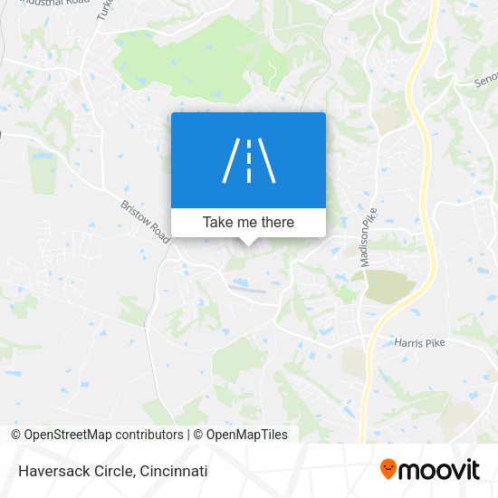 Haversack Circle map