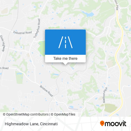 Mapa de Highmeadow Lane