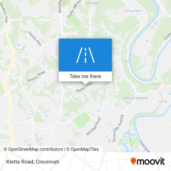 Mapa de Klette Road