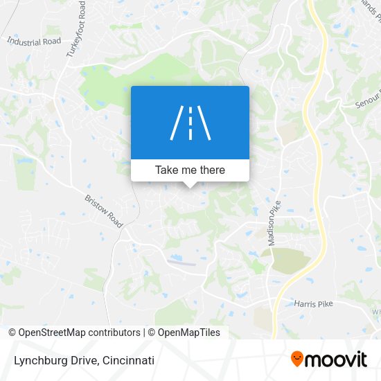 Lynchburg Drive map