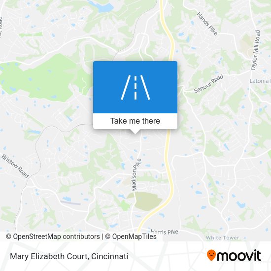 Mapa de Mary Elizabeth Court