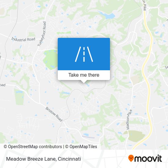Mapa de Meadow Breeze Lane