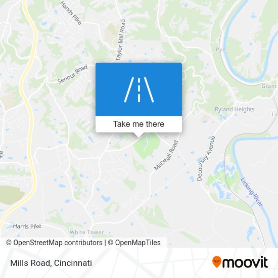 Mapa de Mills Road