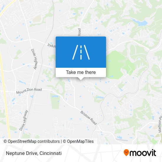 Mapa de Neptune Drive