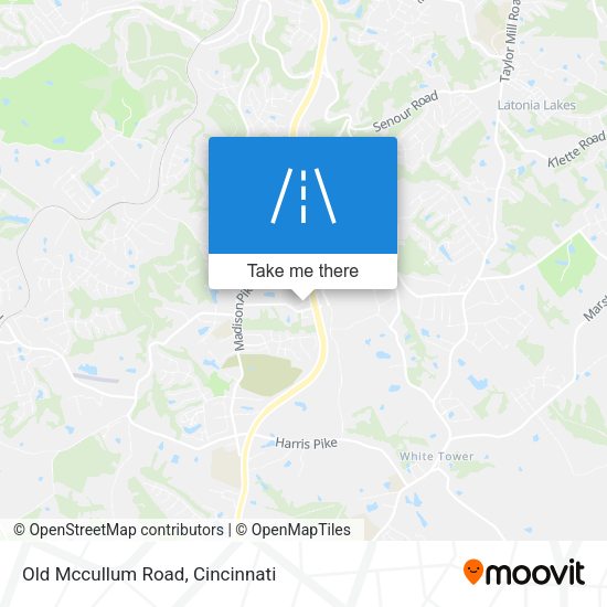 Mapa de Old Mccullum Road