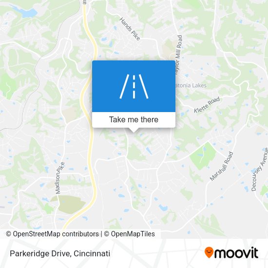 Mapa de Parkeridge Drive