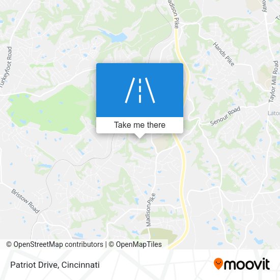 Mapa de Patriot Drive